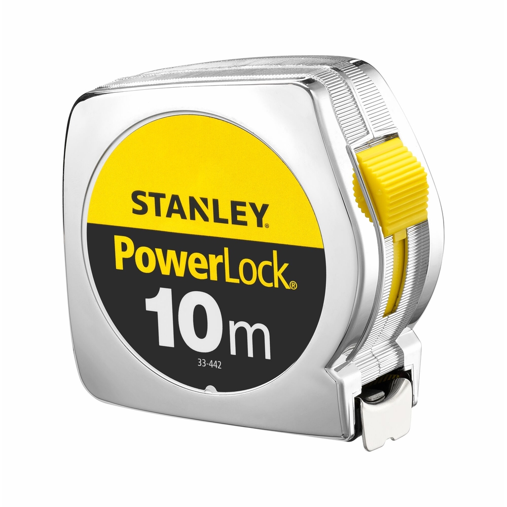 Mesure 10 m x 25 mm Powerlock Classic ABS - 1-33-442 - STANLEY