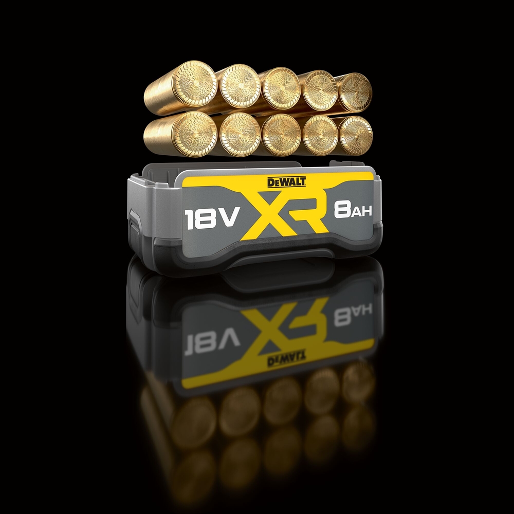 Batterie XR 18V 8Ah Li-Ion  - TABLESS - DCB1880-XJ - DEWALT