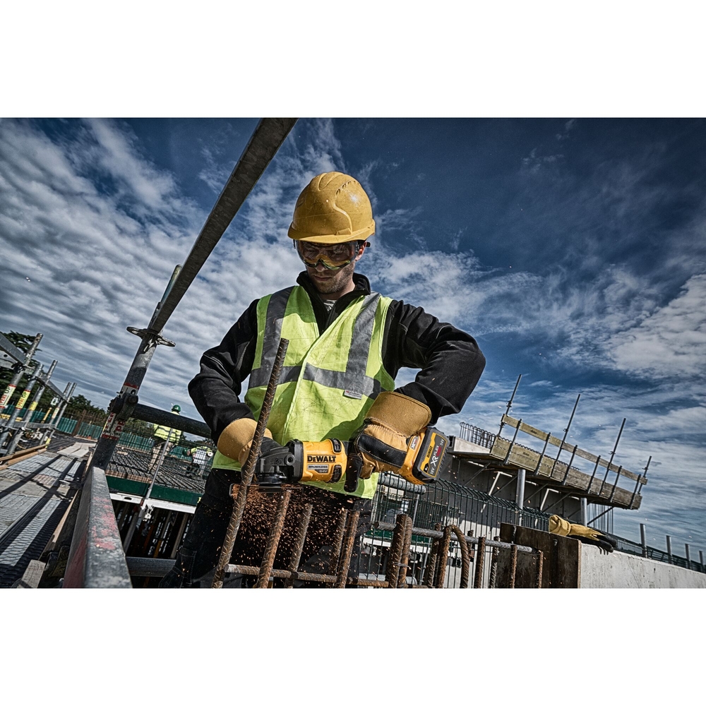 Meuleuse 125 mm XR FLEXVOLT 54 V 2 Ah Li-Ion Brushless - DCG418T2-QW - DEWALT
