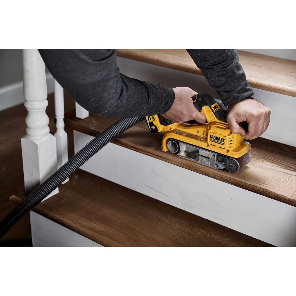 Ponceuse à bande 75x533mm XR 18V 5Ah Li-Ion Brushless - DCW220P2-QW - DEWALT