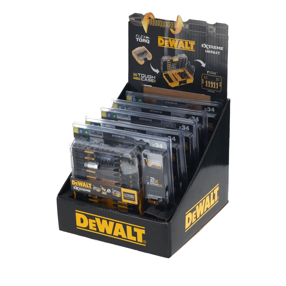 Boitier pour petits coffrets TOUGHCASE et boites d'embouts compatibles TSTAK - DT70716-QZ - DEWALT