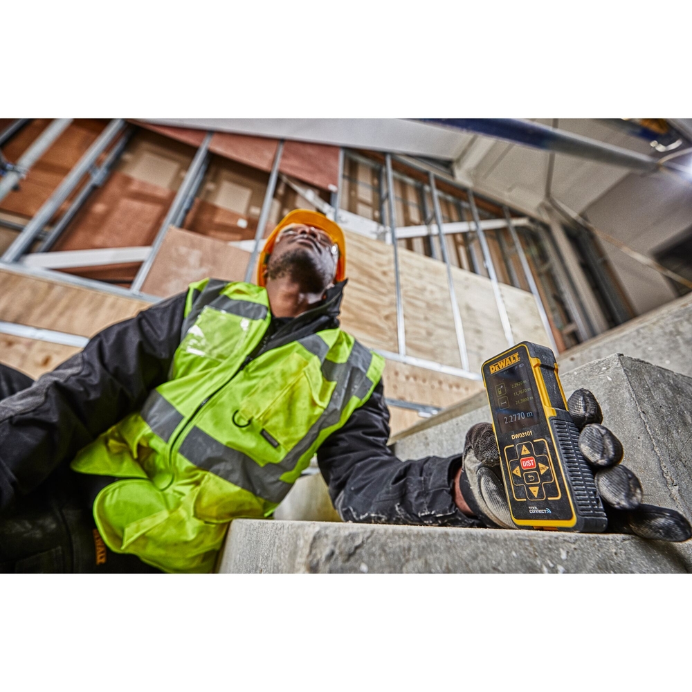 Mesure laser 100 m Bluetooth - étui, 3 piles AAA - DW03101-XJ - DEWALT
