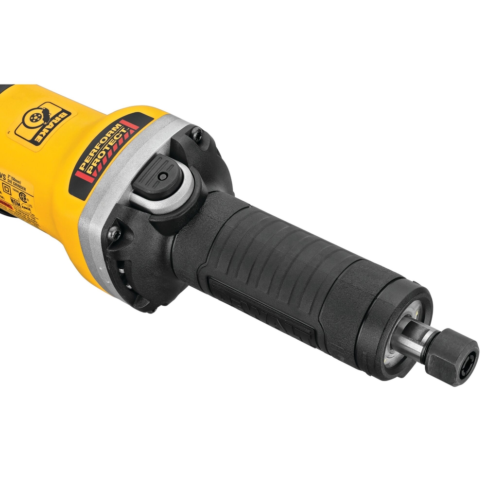 Meuleuse droite 1300 W - pince 6 mm, clé de serrage - DWE4997-QS - DEWALT