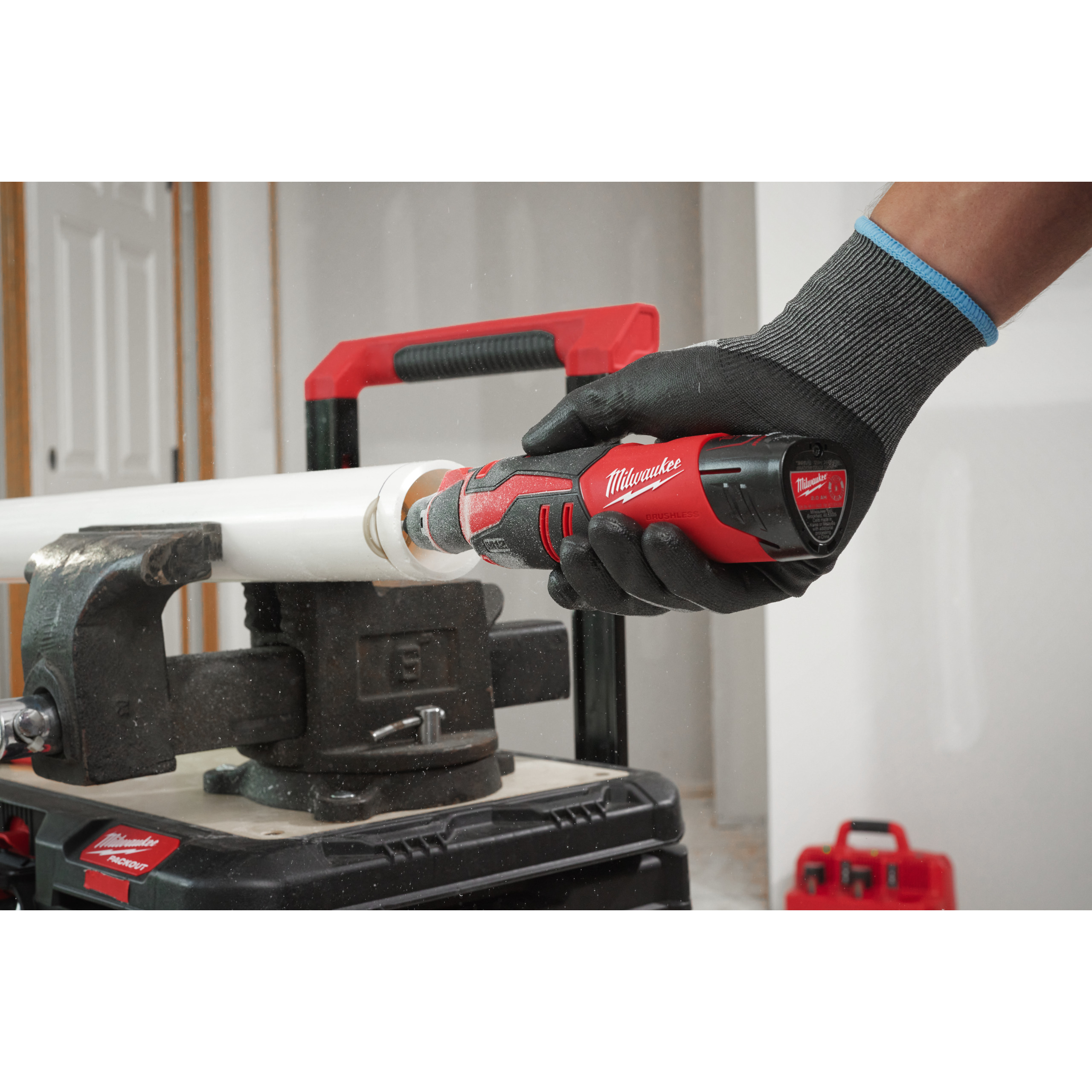 MEULEUSE DROITE 12 VOLTS - M12 BLROT-0 M12 BLROT-0 - MILWAUKEE - 4933493591