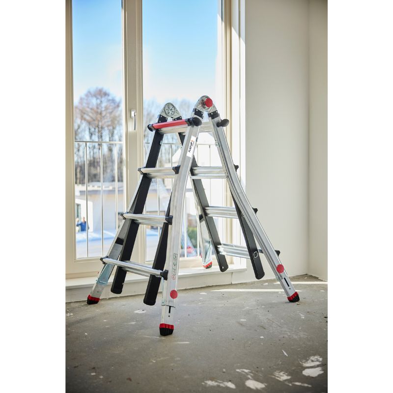 ÉCHELLE TRANSFORMABLE FLEX-UP PLUS - ACCÈS 4.98M - TUBESCA COMABI - 00094146