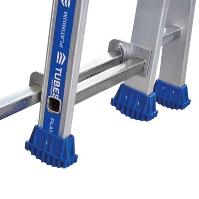 ÉCHELLE PLATINIUM TRANSFORMABLE 2 PLANS ACCÈS 3.82M - TUBESCA COMABI - 02442606
