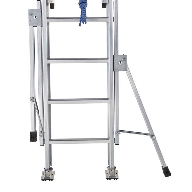 ÉCHELLE PLATINIUM 500 COULISSE À CORDE 2 PLANS ACCÈS 10.88M - TUBESCA COMABI - 02532322