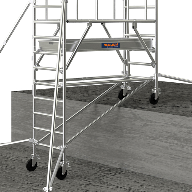 ÉCHAFAUDAGE NEOLIUM 250 BOX TRAVAIL 12M - TUBESCA COMABI - 02922510