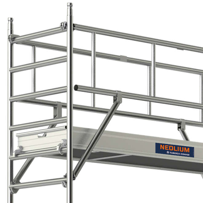 ÉCHAFAUDAGE NEOLIUM 250 BOX TRAVAIL 12M - TUBESCA COMABI - 02922510