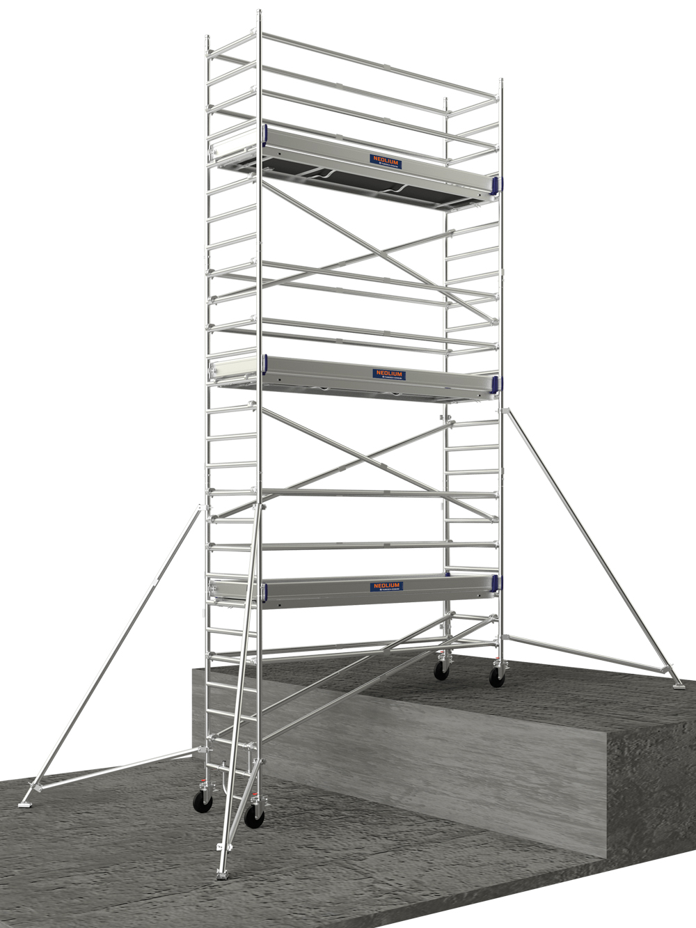 ÉCHAFAUDAGE NEOLIUM 300 LINE TRAVAIL À 4 M - TUBESCA COMABI - 02923802