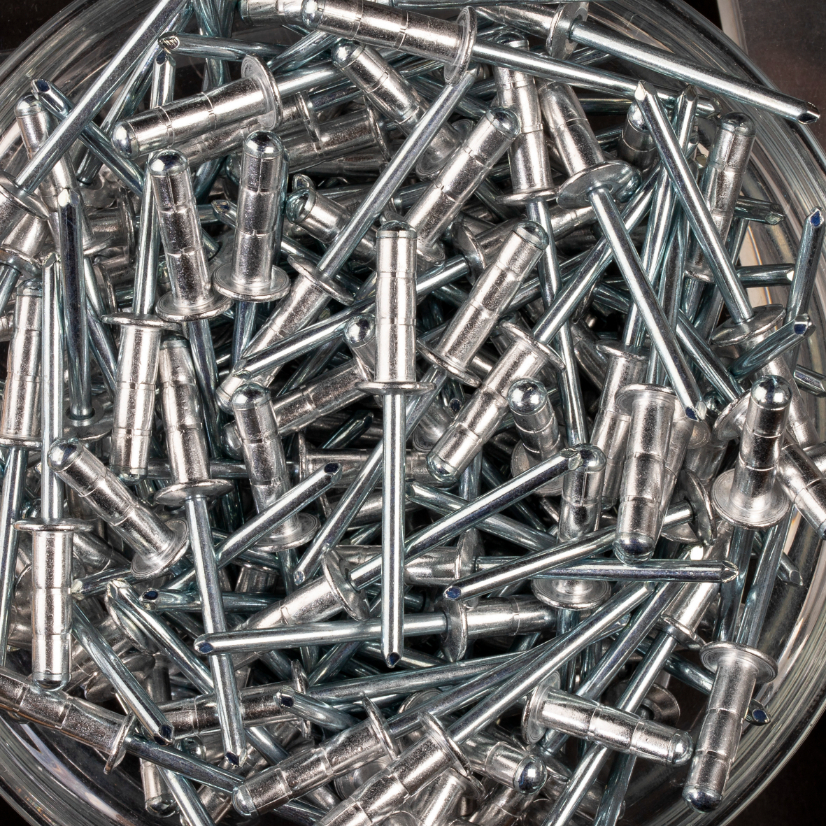 250 rivets multi-serrage à aluminium/acier à tête plate à Ø4,8x20mm - SCELL-IT - UD4820