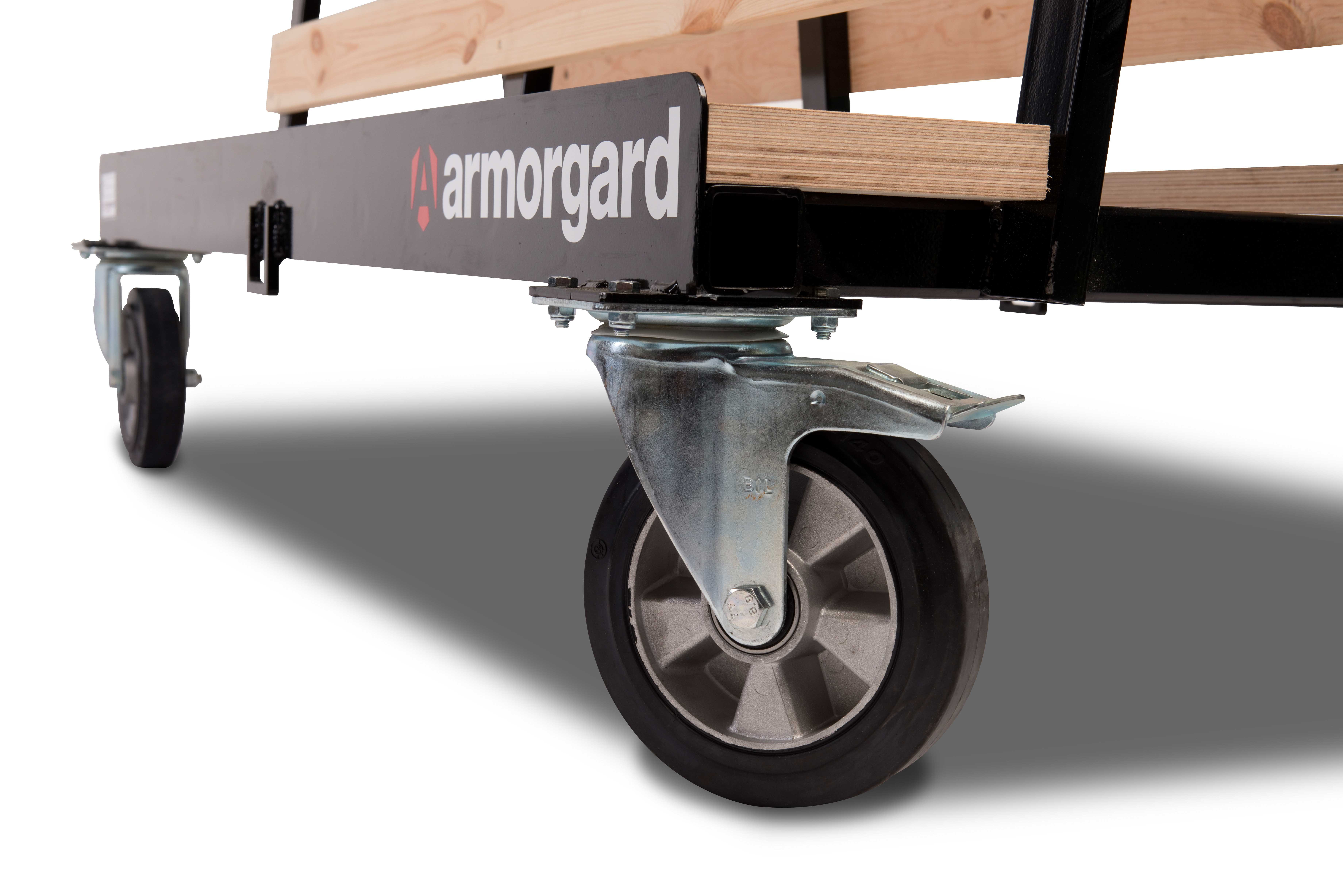 Chariot mobile porte plaque de plâtre LOADALL la1500 - 2020x900x1615 ARMORGARD - LA1500