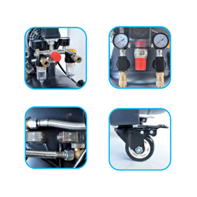 Compresseur silencieux PRODIF 100 litres 3 CV 8 bar - PROSIL3100
