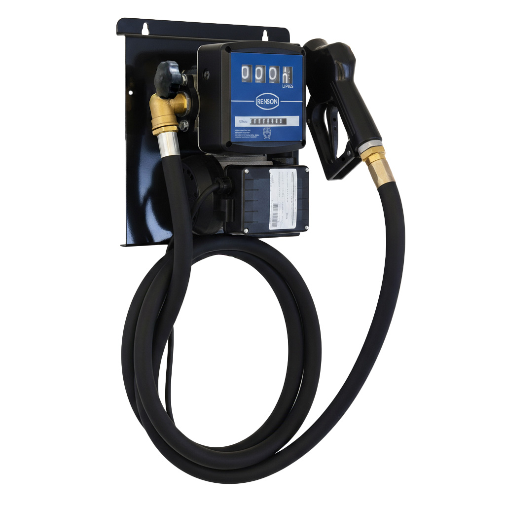 STATION FUEL PISTOLET AUTOMATIQUE 230 V 50 L /MIN - RENSON - 138139