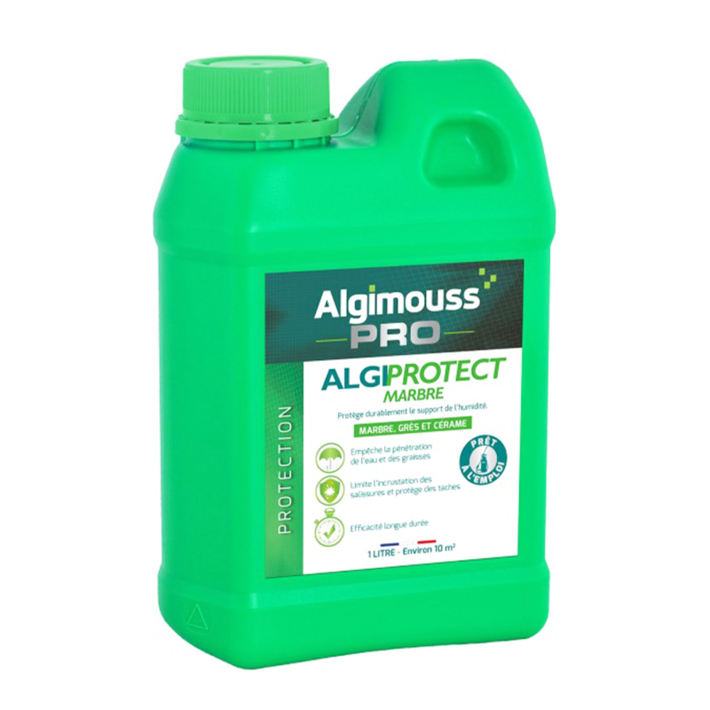 ALGIPROTECT MARBRE, GRES ET CERAME - 1 LITRE - Imperméabilisant marbre, grès et cérame - 094202