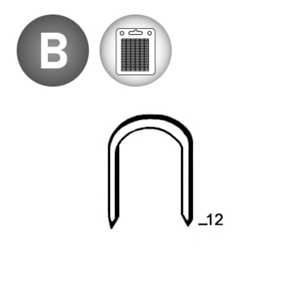 AGRAFES BC 14-12 BLISTER 960 - ALSAFIX - 201412BL