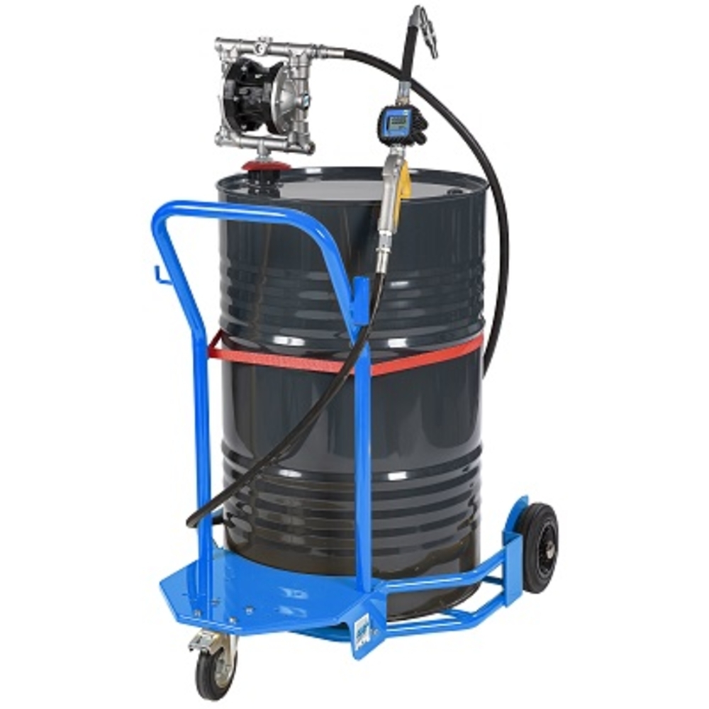 Ensemble huile mobile pour fût avec pompe 55 l/min - ALGI EQUIPEMENT - 07752012