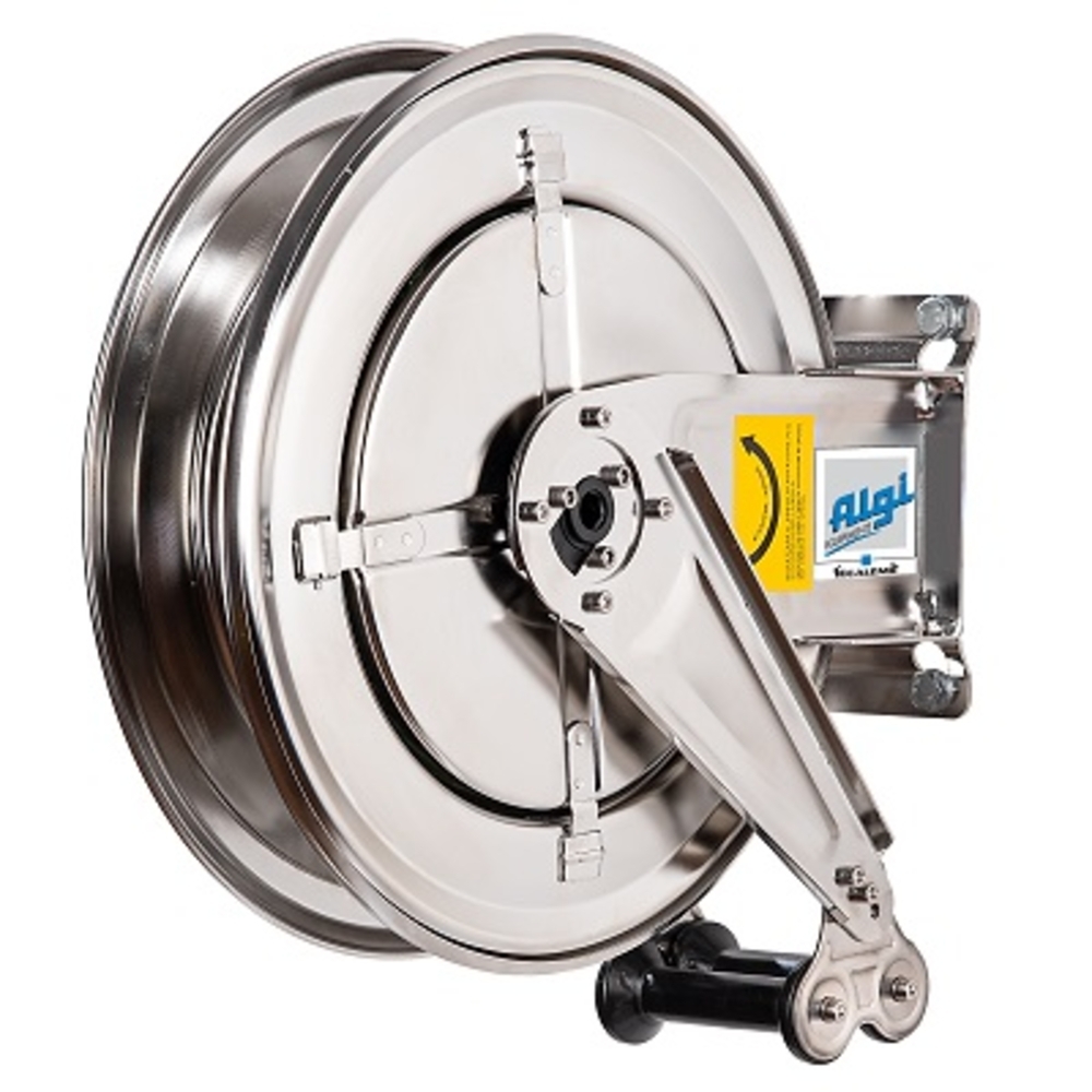 Enrouleur nu 10 m 3/8″ inox pour eau chaude HP - ALGI EQUIPEMENT - 07778340