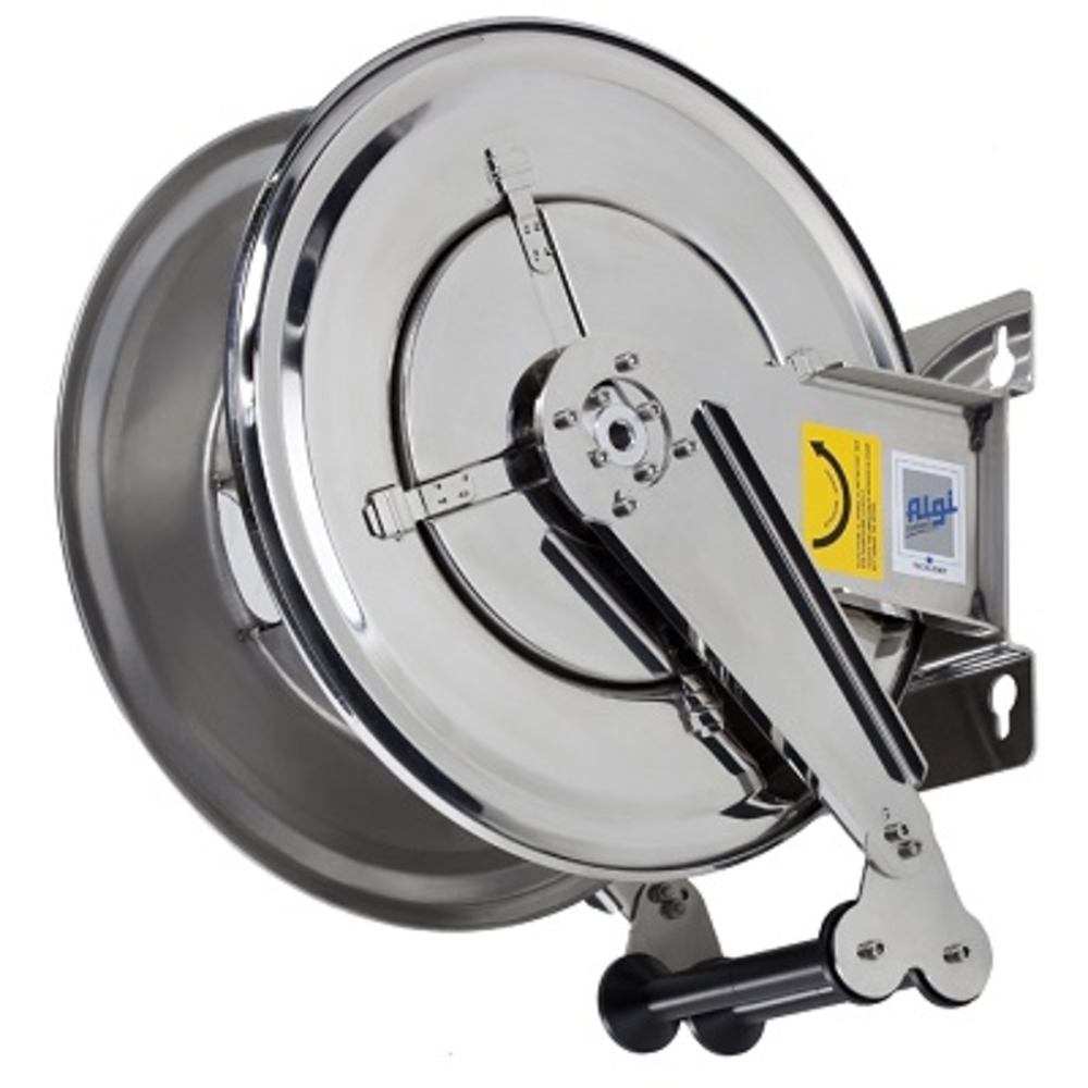 Enrouleur nu 30 m 3/8″ inox pour eau chaude HP - ALGI EQUIPEMENT - 07778360