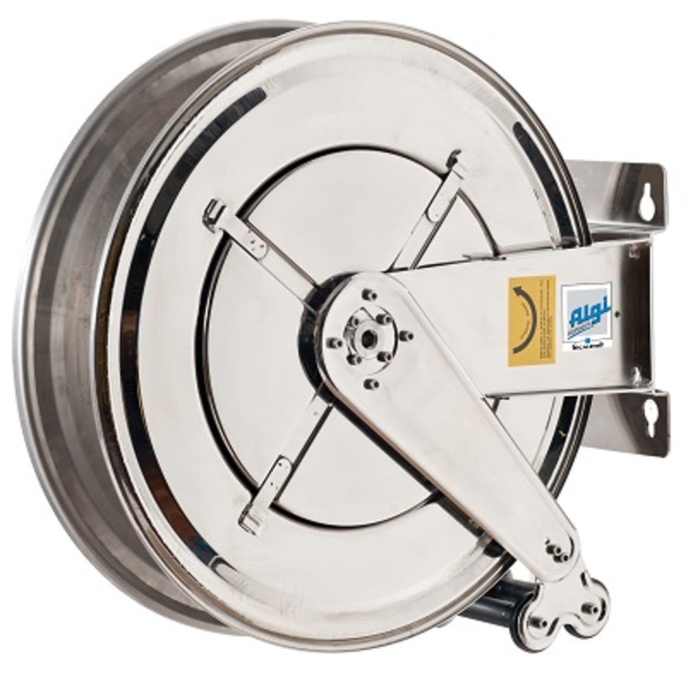 Enrouleur nu 25 m 3/8″ inox pour eau chaude HP - ALGI EQUIPEMENT - 07778600