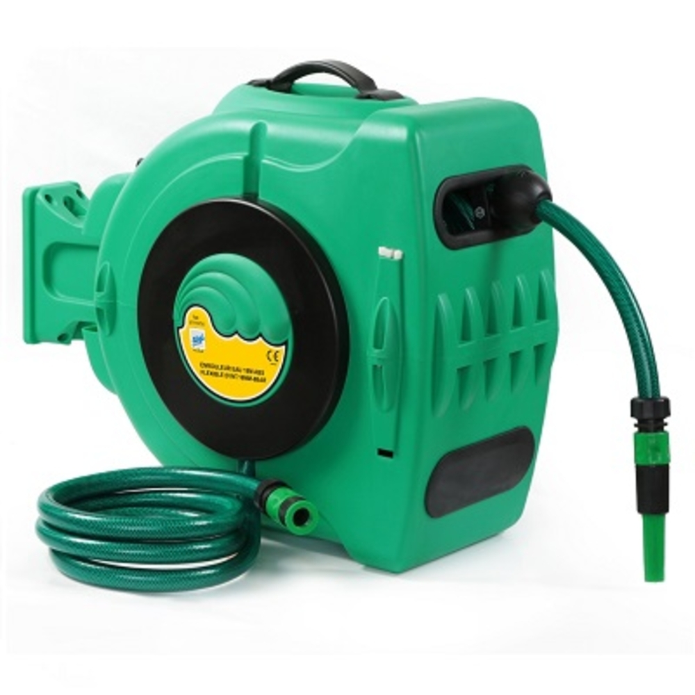 Enrouleur plastique 18 m carrossé pour eau Ø 16 mm - ALGI EQUIPEMENT - 07778750