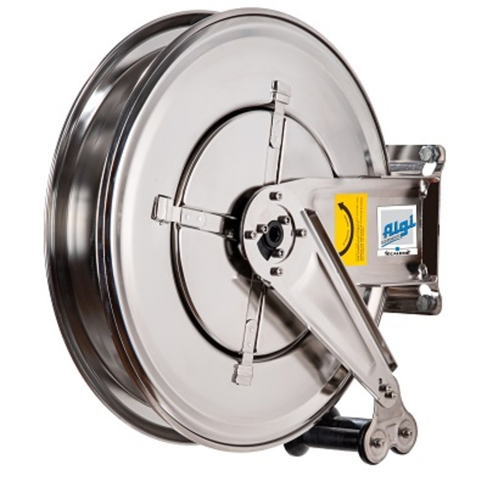 Enrouleur inox nu 20 m 3/8″ pour air/eau - ALGI EQUIPEMENT - 07779903