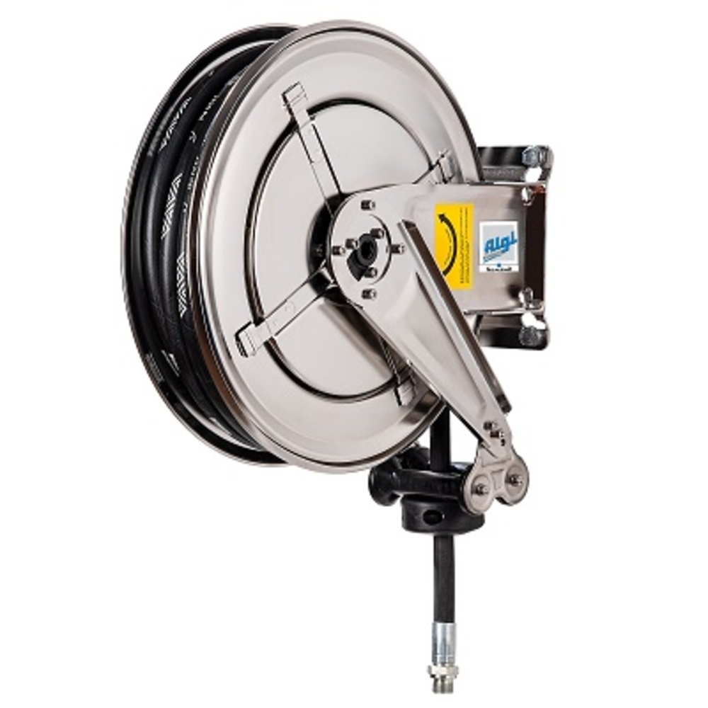 Enrouleur 12 m inox pour air/eau Ø 5/16″ - ALGI EQUIPEMENT - 07779910