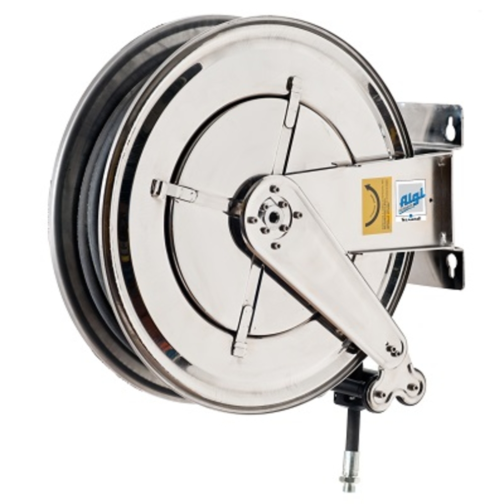 Enrouleur 25 m inox pour air/eau Ø 1/2″ - ALGI EQUIPEMENT - 07779917