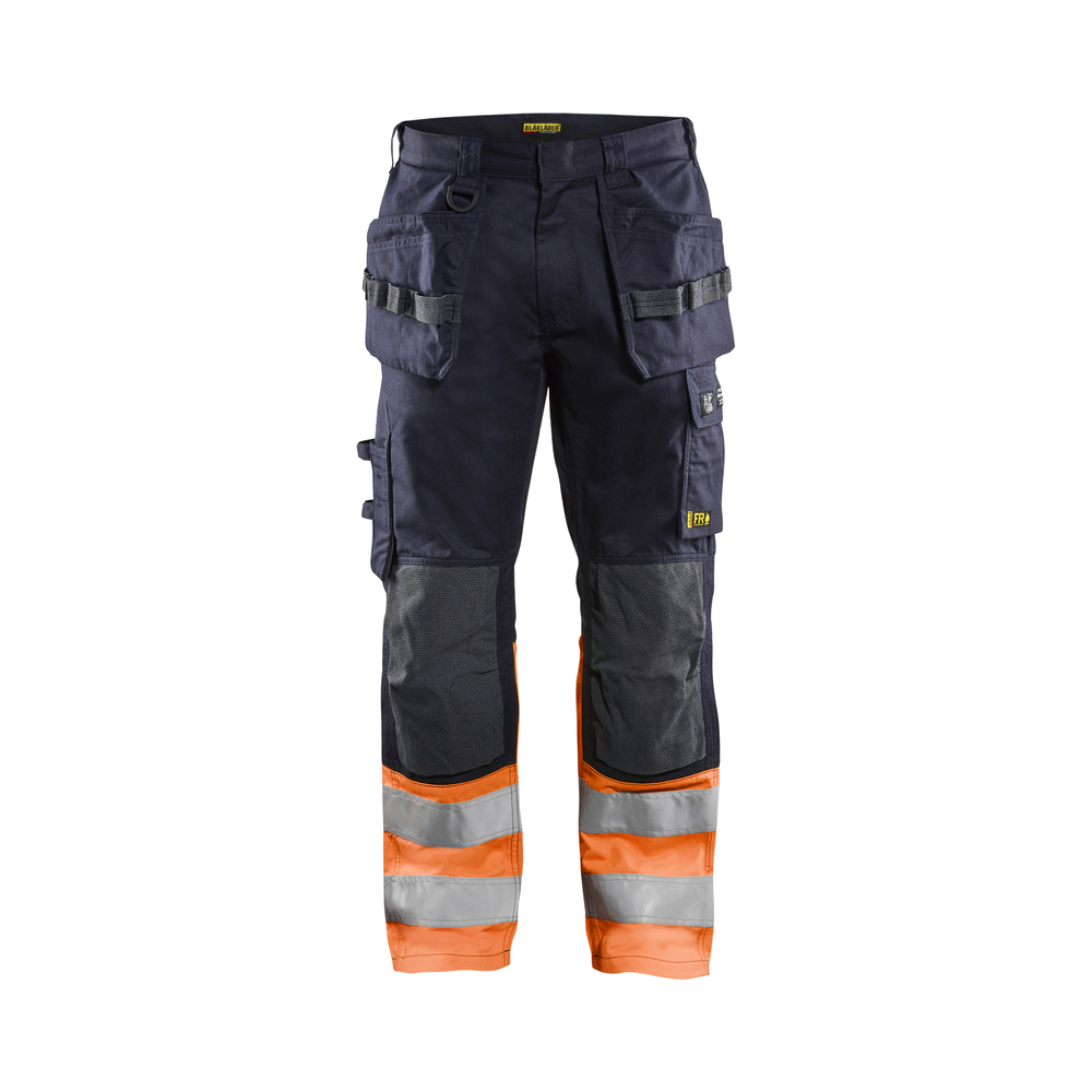 Pantalon multinormes inherent 1489 Marine/Orange fluo Blaklader - 148915138953C