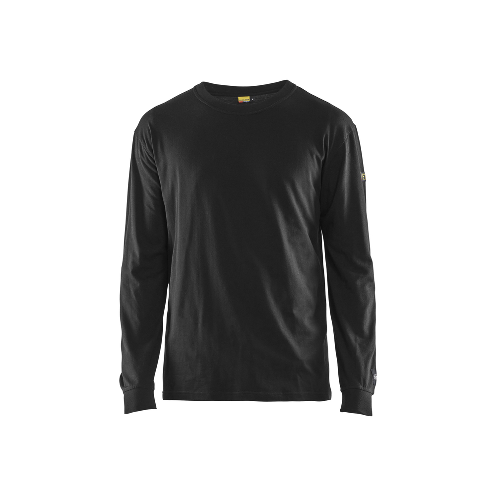 T-shirt manches longues retardant flamme Blåkläder 3483 Noir Blaklader - 348317379900
