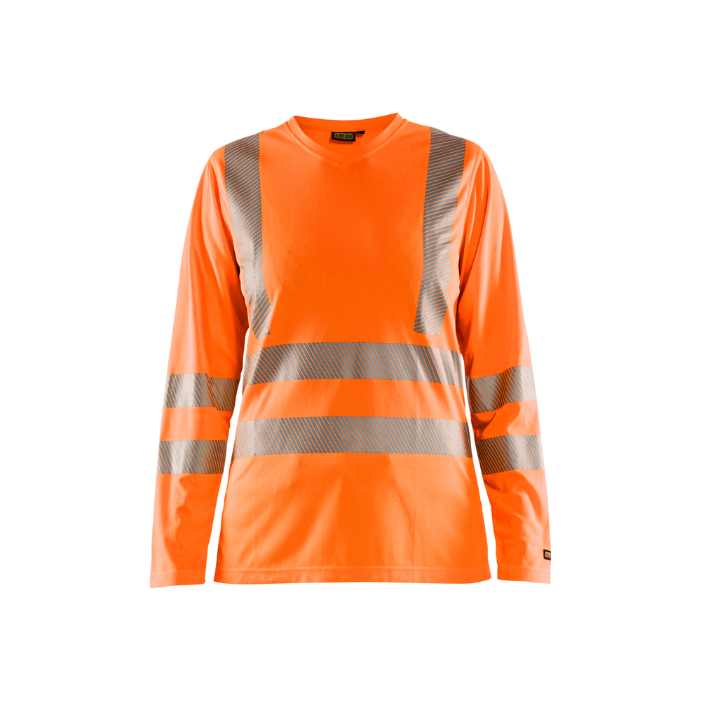 T-shirt manches longues haute-visibilité anti-odeur femme Blåkläder 3485 Orange fluo Blaklader - 348510135300