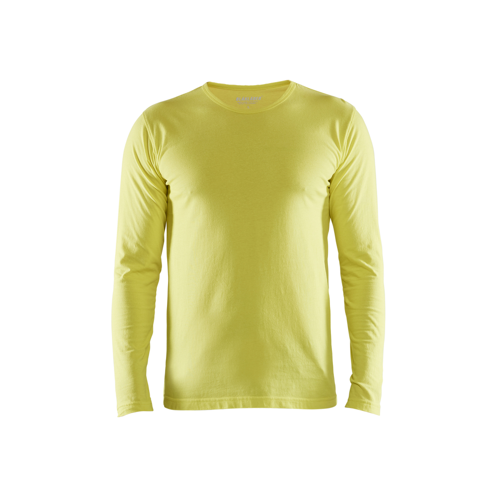 T-shirt manches longues Blåkläder 3500 Jaune fluo Blaklader - 350010423300
