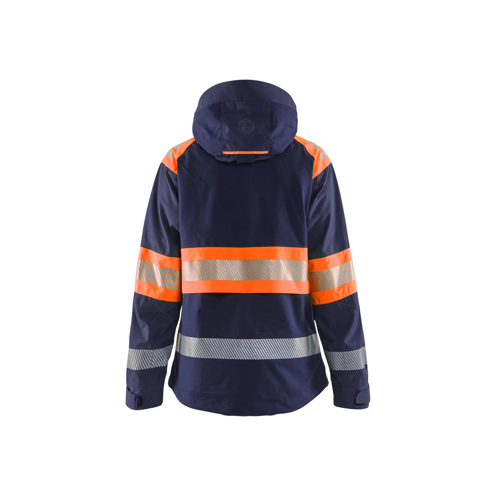 Veste hardshell haute-visibilité femme Blåkläder 4430 Marine/Orange fluo Blaklader - 443019778953