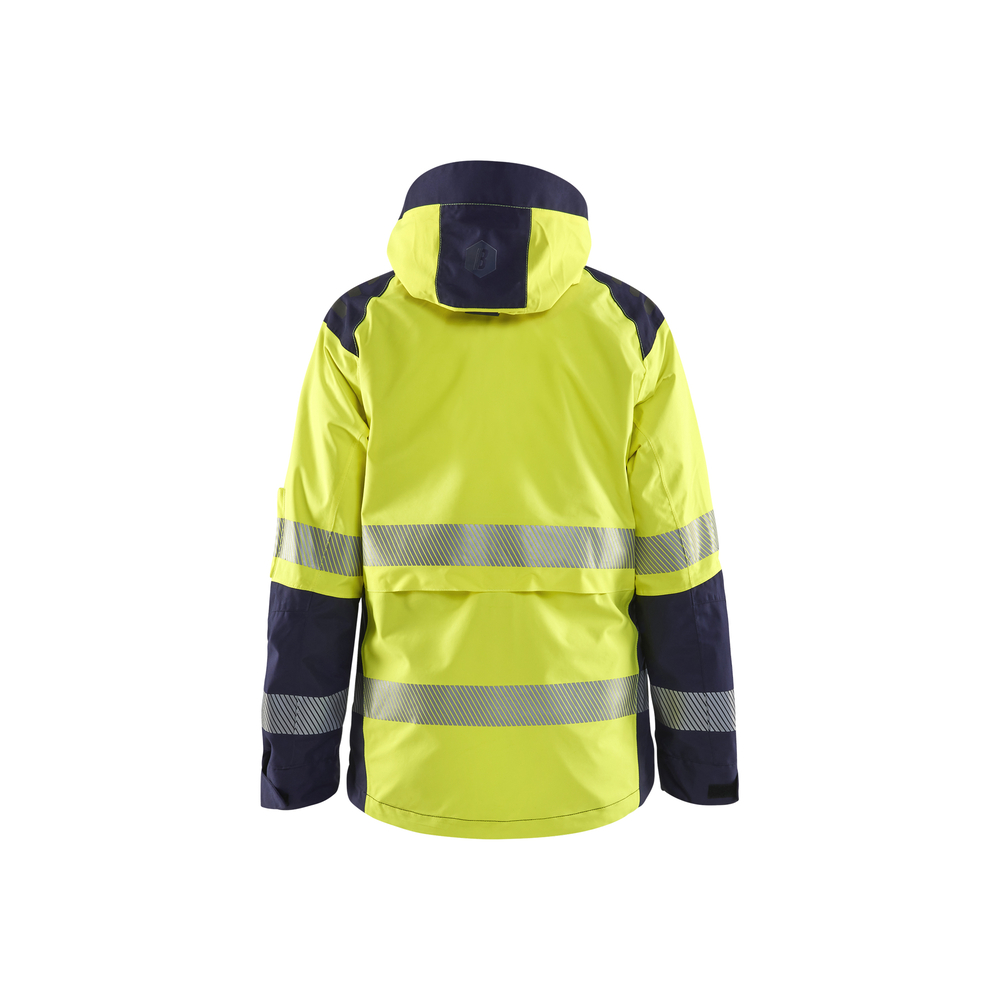 Veste hardshell haute-visibilité femme Blåkläder 4436 Jaune fluo/Marine Blaklader - 443619873389