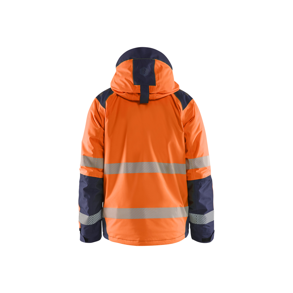 Veste hiver haute-visibilité Blåkläder 4455 Orange fluo/Marine Blaklader - 445519875389