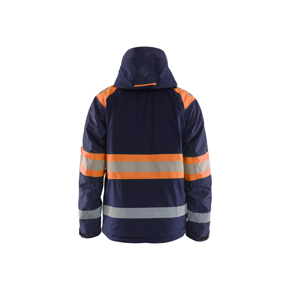 Veste hiver haute-visibilité Blåkläder 4480 Marine/Orange fluo Blaklader - 448019778953