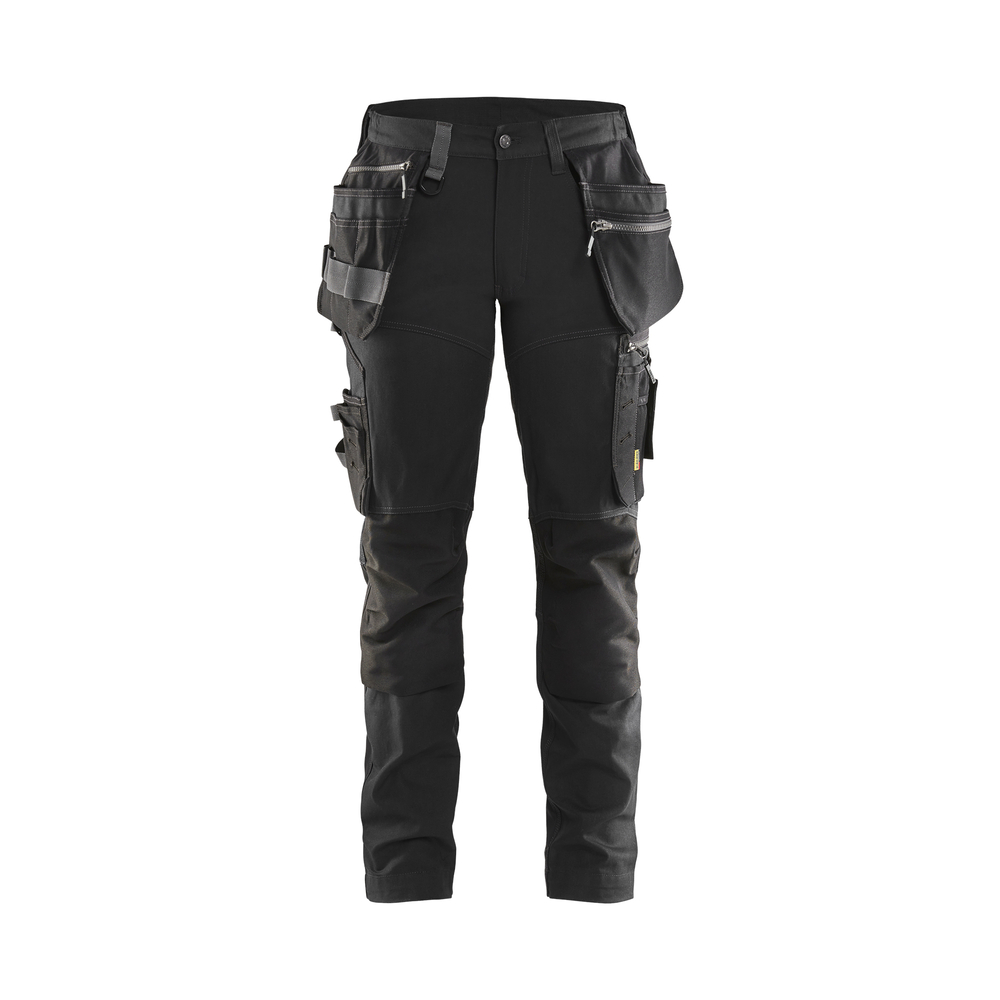 Pantalon artisan +stretch femme 7115 Noir Blaklader - 711513439900C