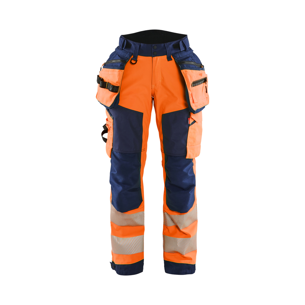 Pantalon Softshell Haute-visibilité Femme 7118 Orange fluo/Marine Blaklader - 711825135389C