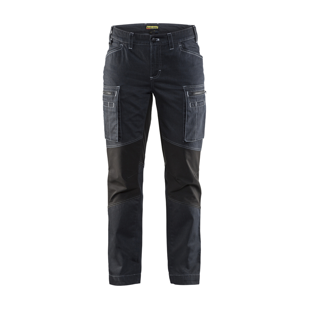 Pantalon maintenance +stretch femme 7159 Marine/Noir Blaklader - 715911428999C