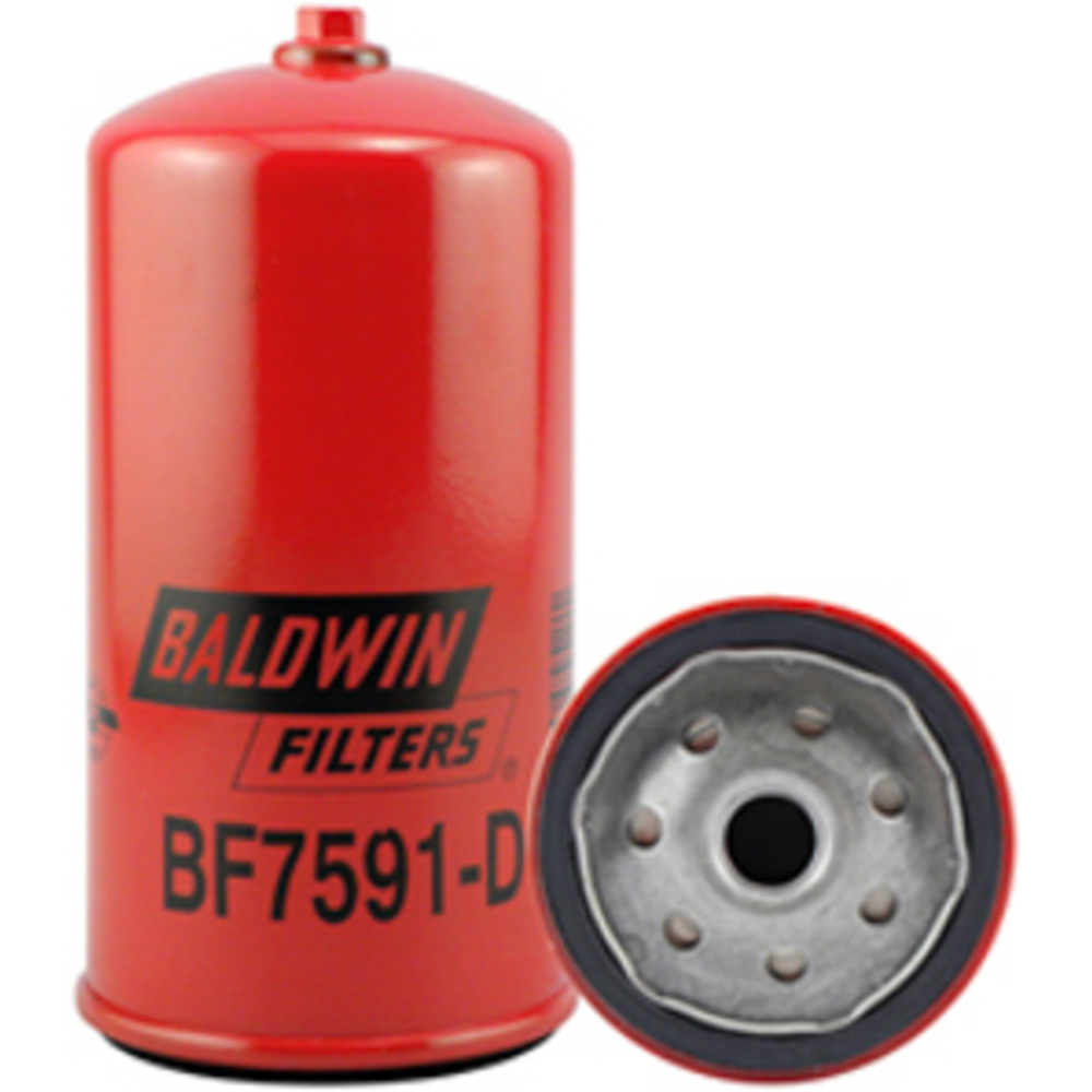 FILTRE CARBURANT, VISSABLE (CUVE METALIQ UE) / AVEC DRAIN - BALDWIN - BF7591-D - Equivalent SN 5171 HIFI FILTER