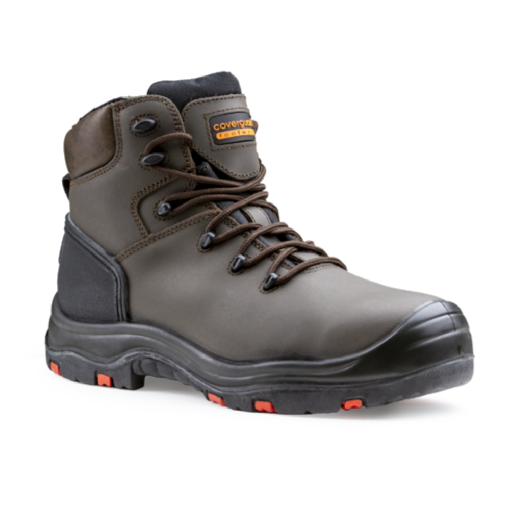 Chaussures hautes TOPAZ EH marron/noir S3 - COVERGUARD - 9TEEH