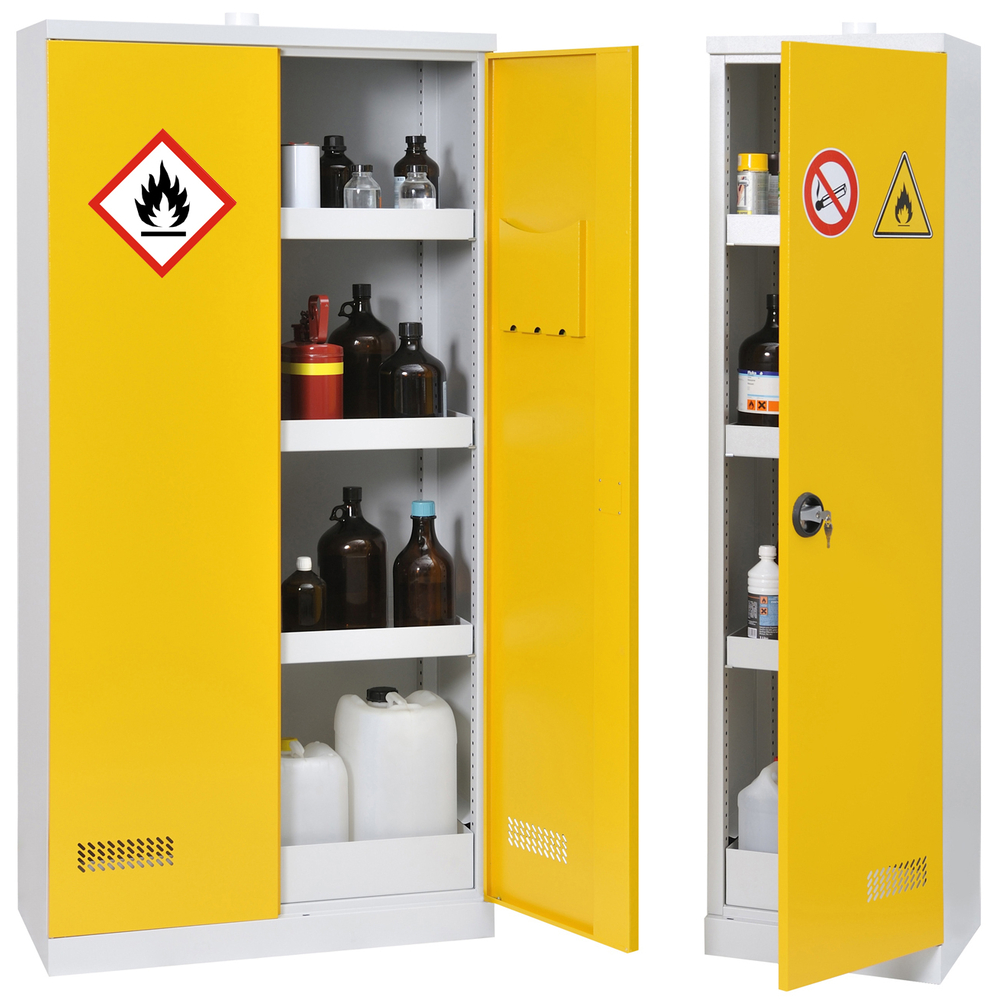 Armoire de s&eacute;curit&eacute; CYLTEC pour produits inflammables - ASNIHLEA