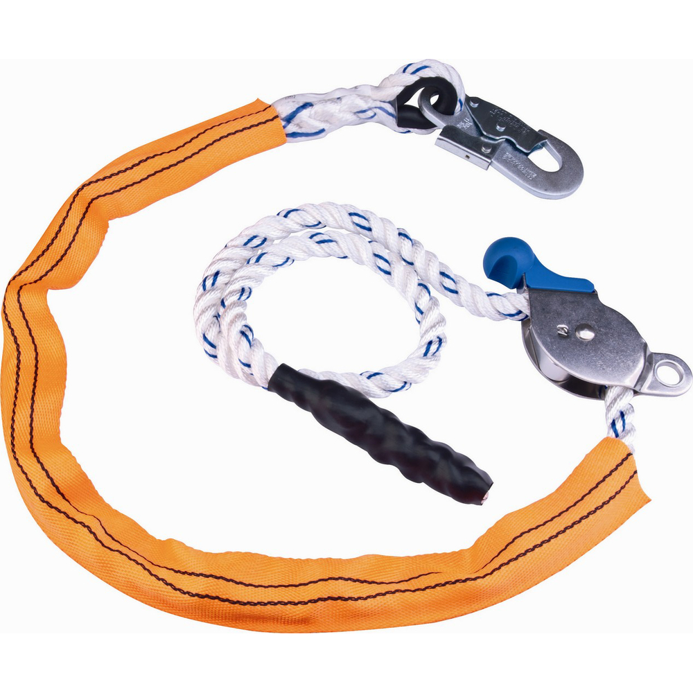 LONGE DE MAINTIEN RÉGLABLE PAR TENDEUR LONGUEUR MAXI 4 METRES + 1 AM010 DELTA PLUS- EX118400A