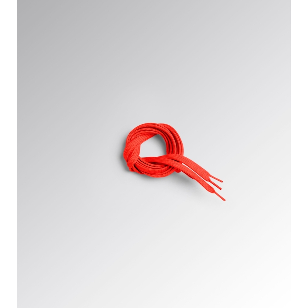 Lacets plats rouges fluo THERMO 100 - Diadora - 17802695081