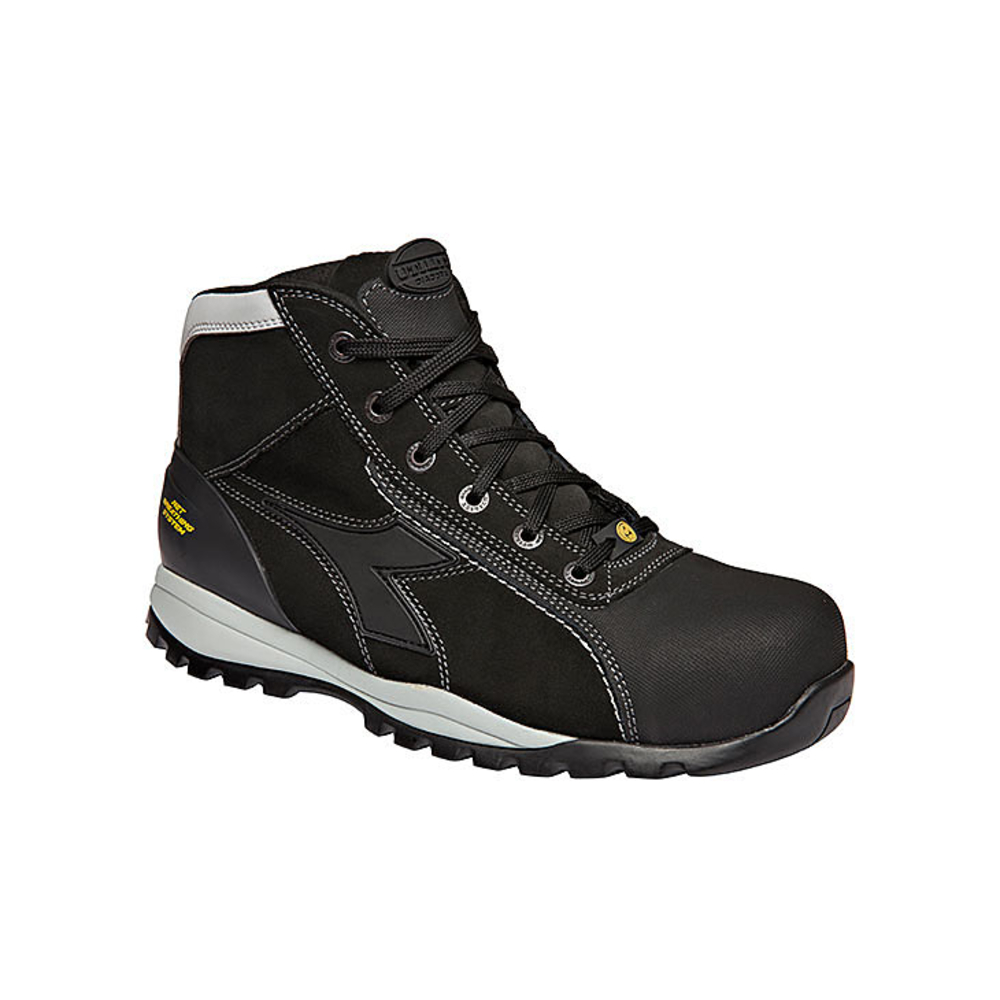 Chaussure de sécurité montante noire DIADORA UTILITY GLOVE NET MID PRO S3L FO SR HRO ESD 18112380013