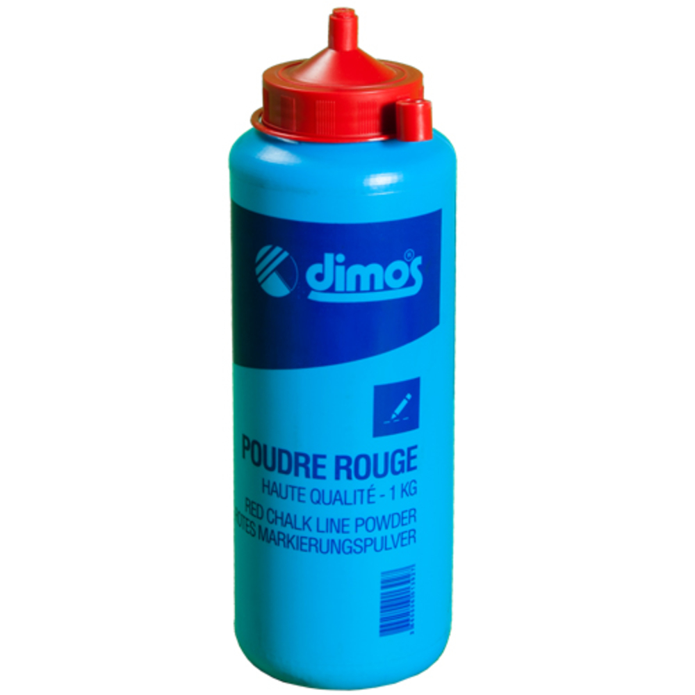 Poudre rouge haute qualité DIMOS - pot 1kg - 155526