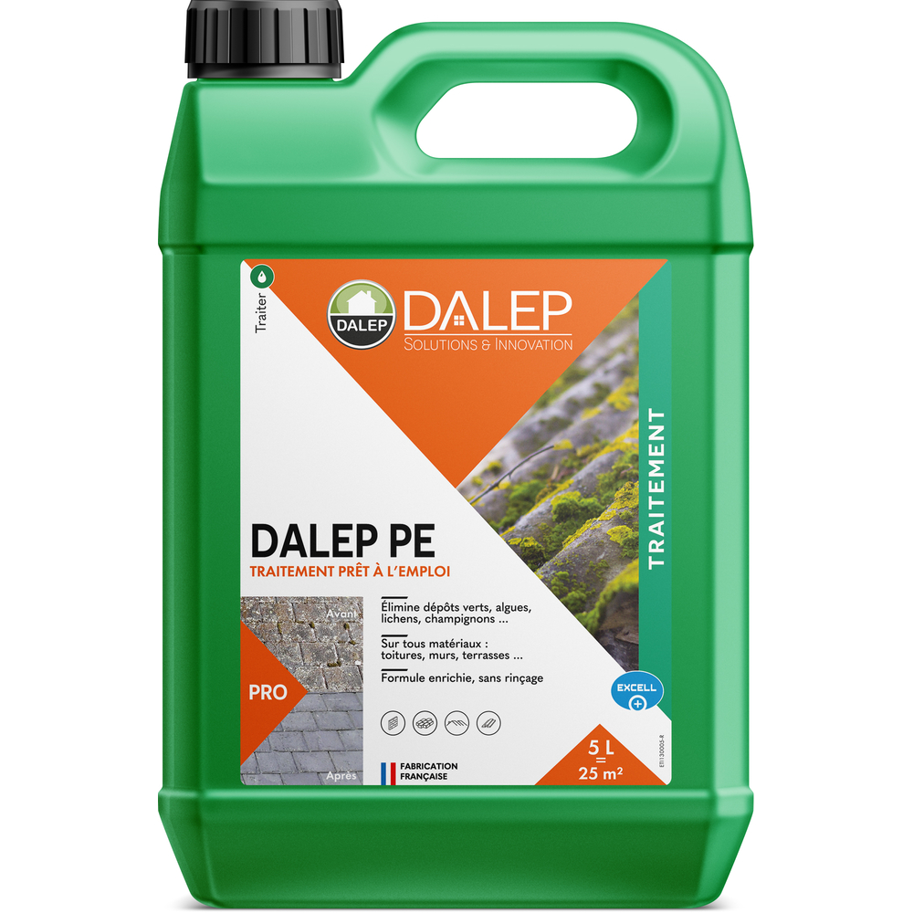 Traitement Prêt à l'Emploi DALEP PE - Bidon 5 L - 1.01.0004.03