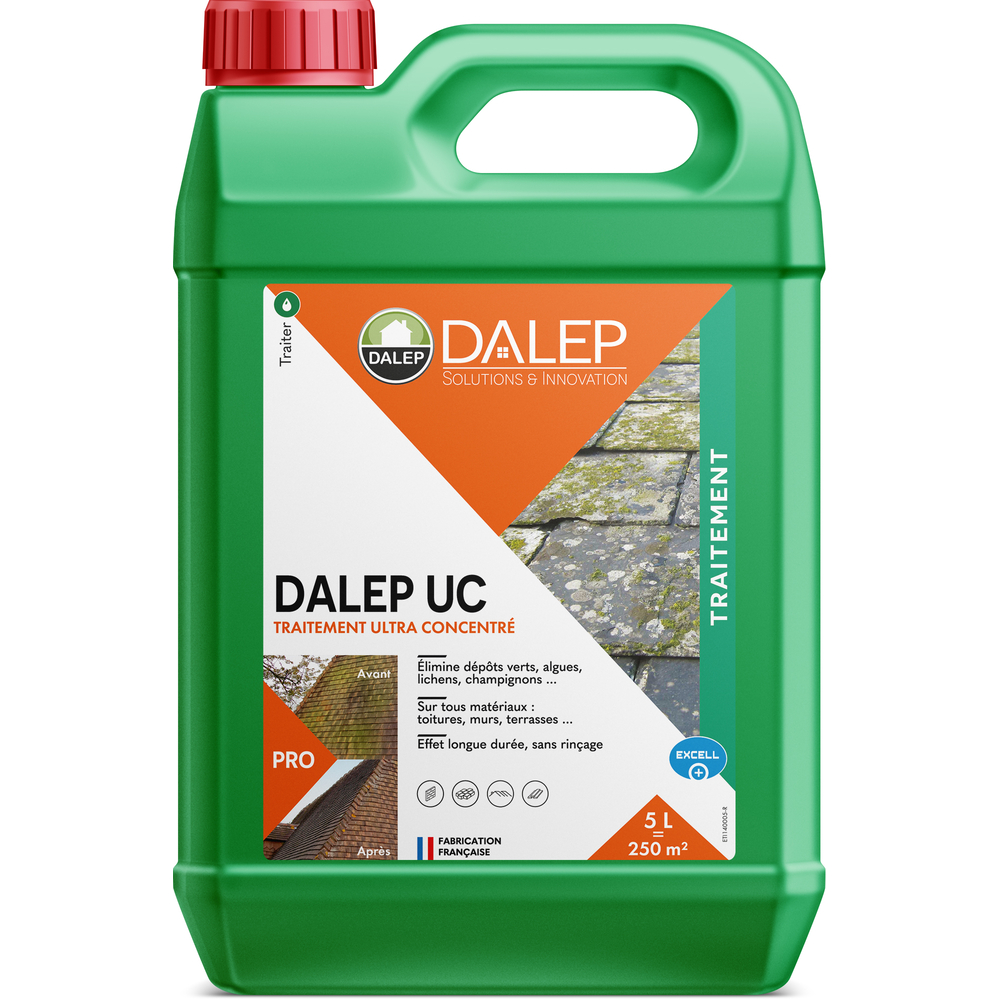 Traitement Ultra Concentré DALEP UC - Bidon 5 L - 1.01.0008.03