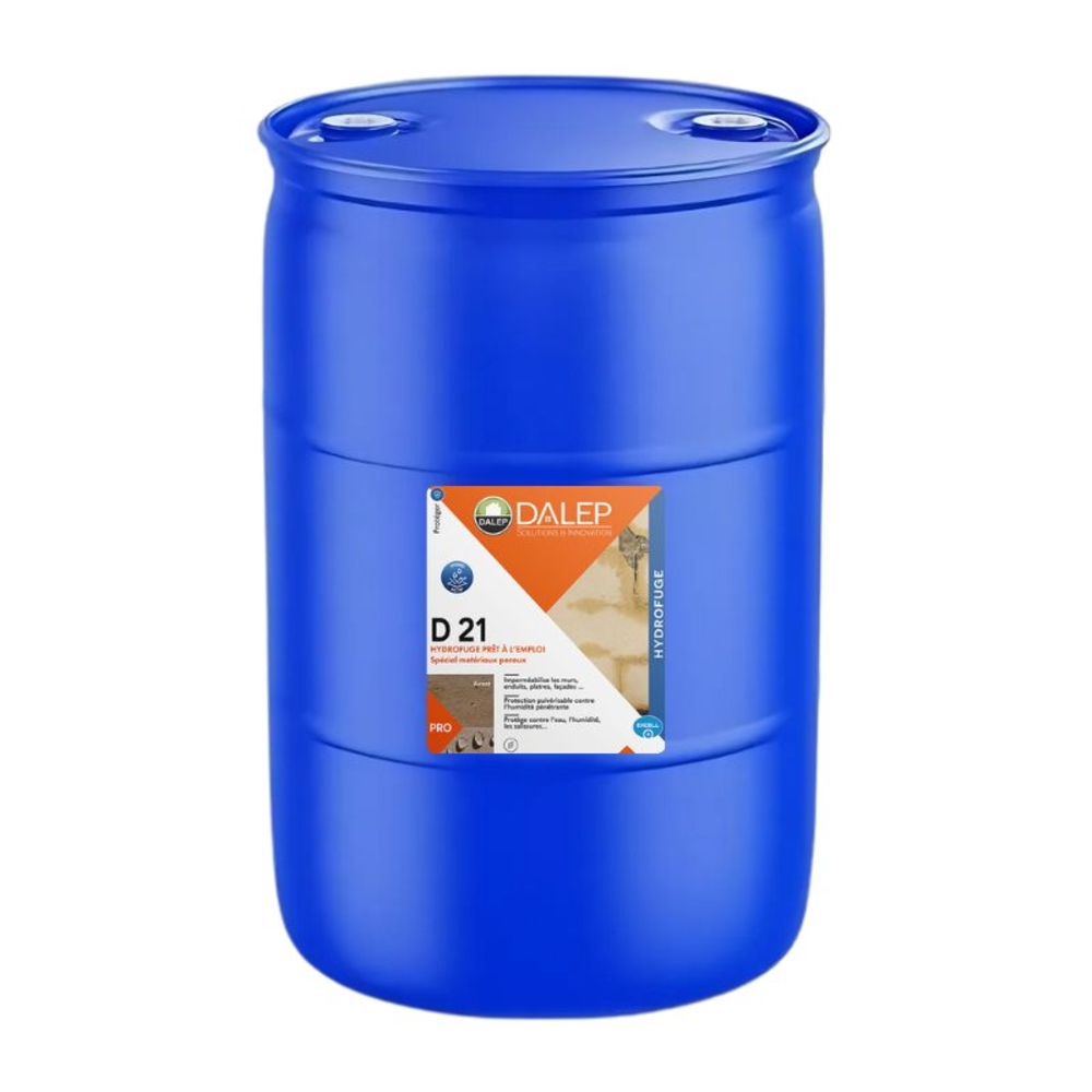 D 21 Hydrofuge Prêt à l'Emploi - Fût 200L - DALEP - 1.02.0018.08