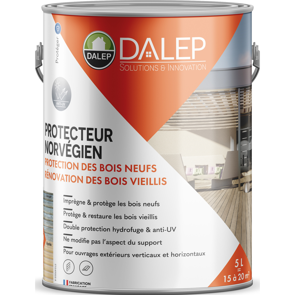 Nettoyant Bois Multifonctions DALEP - 5 Litres - Pour Tous Travaux D'entretien